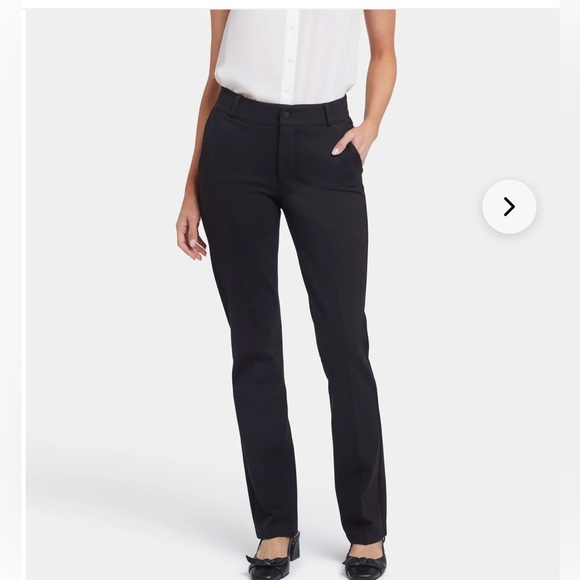 NYDJ Pants - NYDJ Black classic trouser pant with  Sculpt Her technology 8P